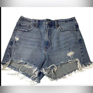 Abercrombie & Fitch Blue Jean Shorts